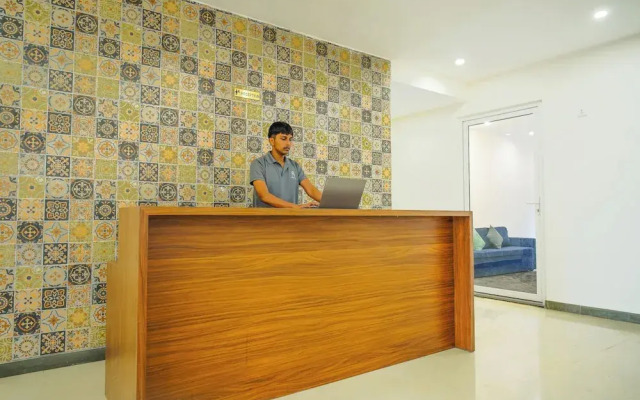 Alaya Stays Veera Marina 1BHK with Pool