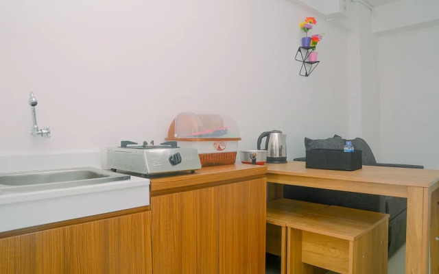 2BR Bassura City Apartment Pool View near Bassura Mall