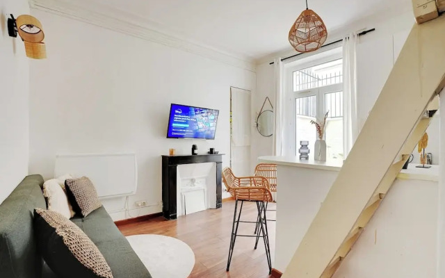 Charming Studio 1br/2p - Porte de Clichy