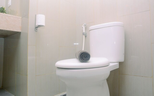 Cozy Studio with City View at H Residence Apartment