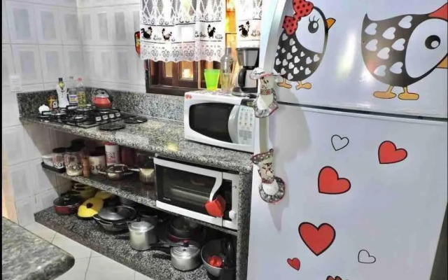 Paz e Mar Beach House - Aréa Gourmet completa