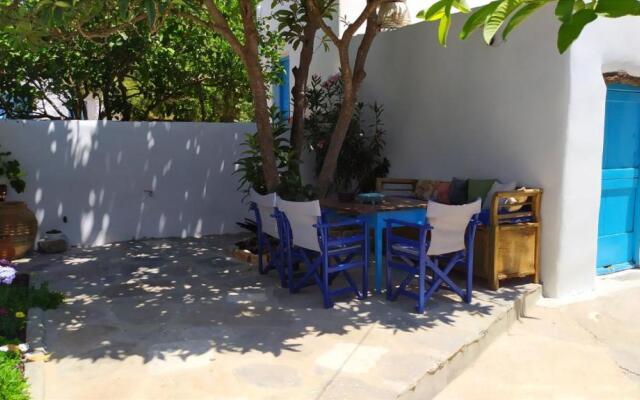 Almond trees house