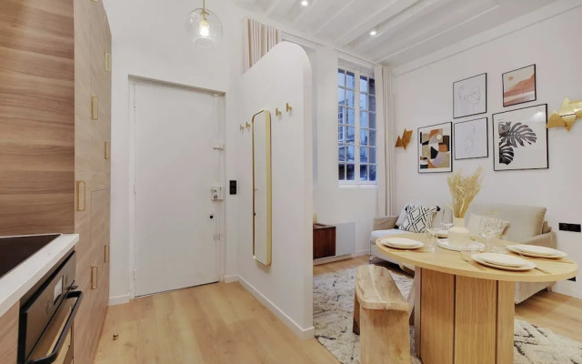 Charming Apartment - 1br/4p - AC - Marais