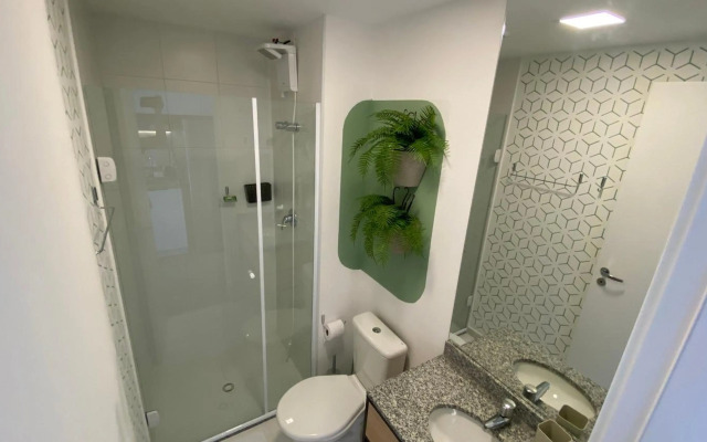 Apartamento para renovar as energias - Cama Queen