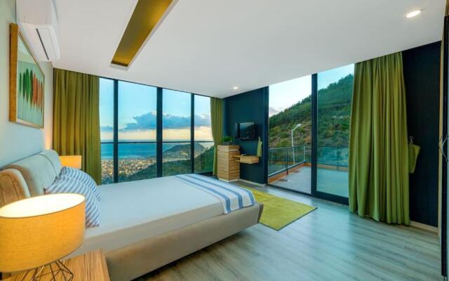 City and Sea View Pool Lüx Villa