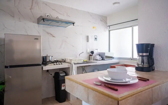 Moderno depto. equipado 2 rec  parking