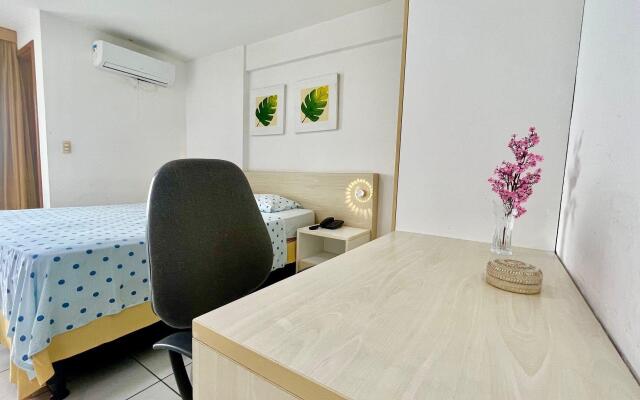 Paradise 204 Praia Flat - NBI - Vista x Mar Ponta Negra