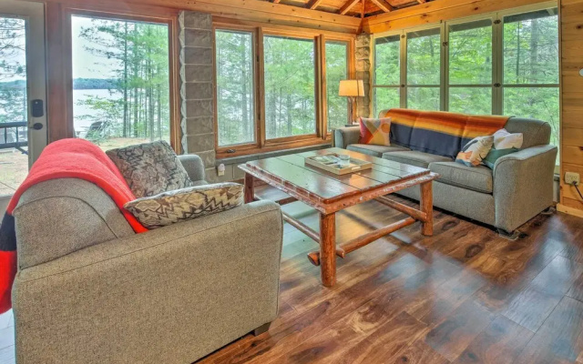 Eagle River Lakefront Retreat w/ Fire Pit & Grill