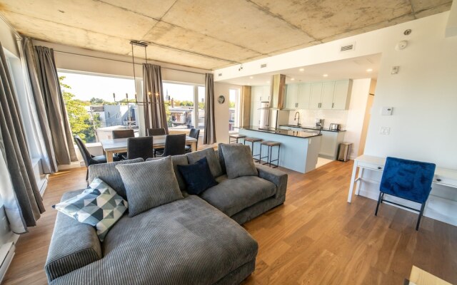 Aux Havres Urbains-Penthouse de la 3ième