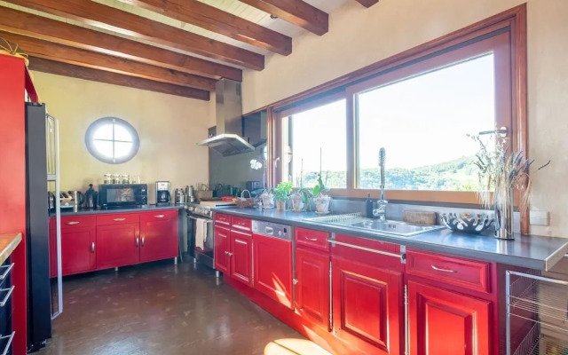 Stone House With Pool and Garden