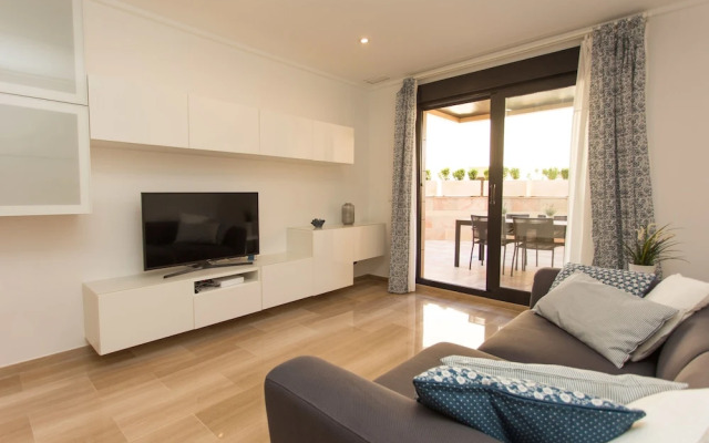 Lujoso apartamento con piscina interior