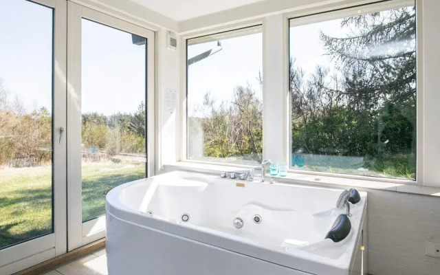 Modern Holiday Home in Brovst with Hot Tub