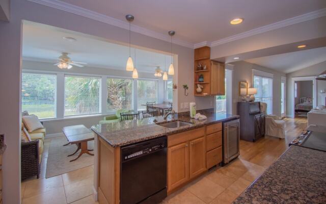 Beautiful Marsh Views From the Large Porch of This 3-bed, 3-bath Home