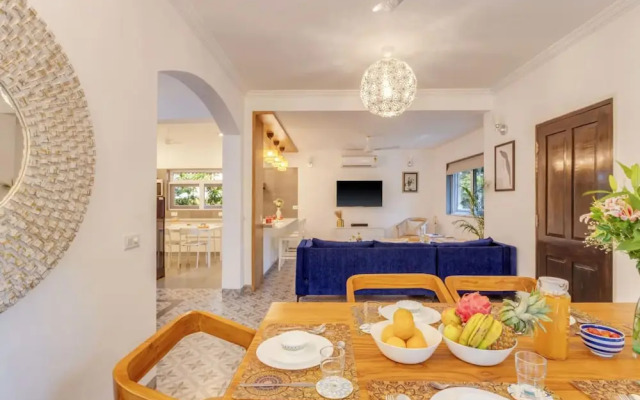4BR Villa With Pool 10 Mins From Calangute Beach