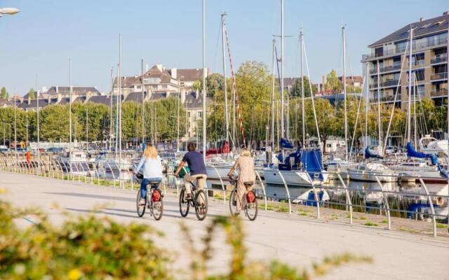 Appart avec jardin + SPA Nordique + proche c.ville