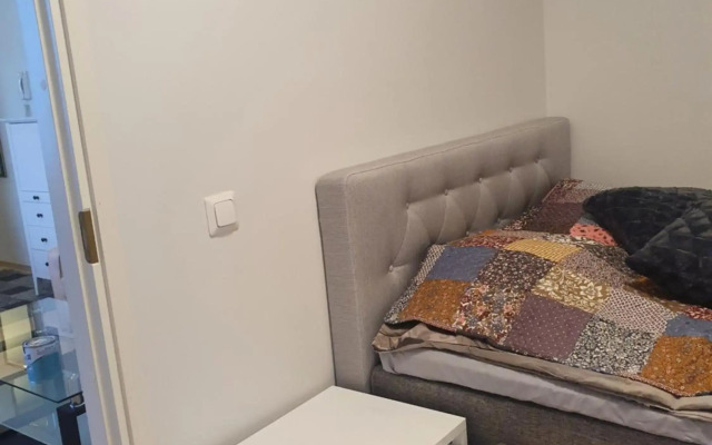 Moderni, viihtyisä pikkukaksio saunalla