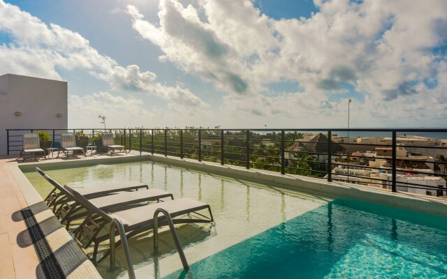 Entire Modern Apartment 2 min Walk to the Beach Private Rooftop Pool