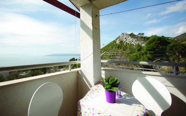 Apartment Stipe - sea view from the terrace : A1 Makarska, Riviera Makarska