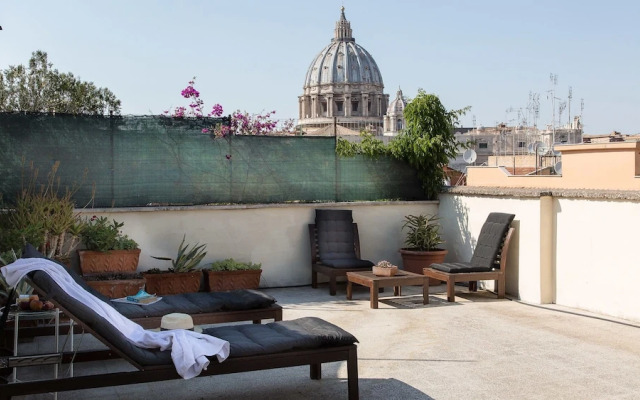 Rental In Rome St. Peter's View Terrace