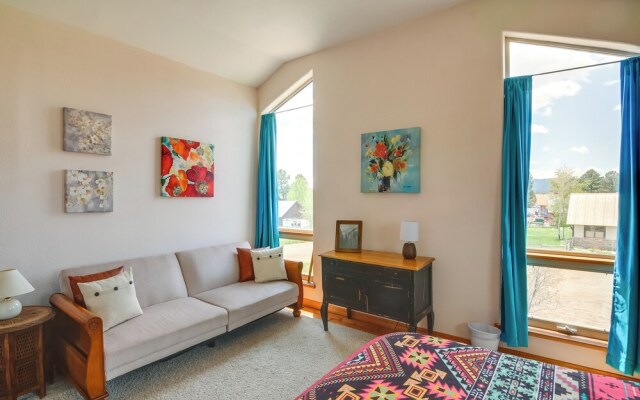 Deck & Fire Pit: Pagosa Springs Home!