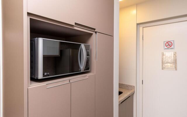 Flat no Ed Metropolitan no Jardim Goiás - MS902O