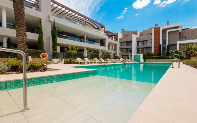 Luxury holiday apartment with 2 bedrooms in Cancelada