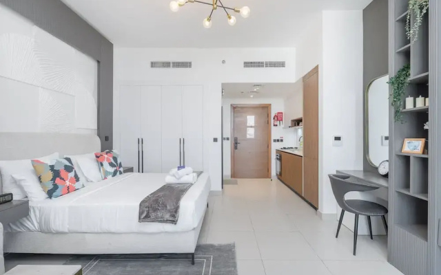 A Prime Studio That Sleeps 2 in Jebel Ali - Apartment in ดูไบ - Photo 5