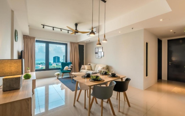 海景房 Seaview 218 Macalister (Georgetown) 乔治市中心 9pax – Guest Rooms – George Town