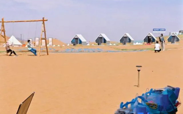 A corner of starry sky camping base – Beach – Zhongwei