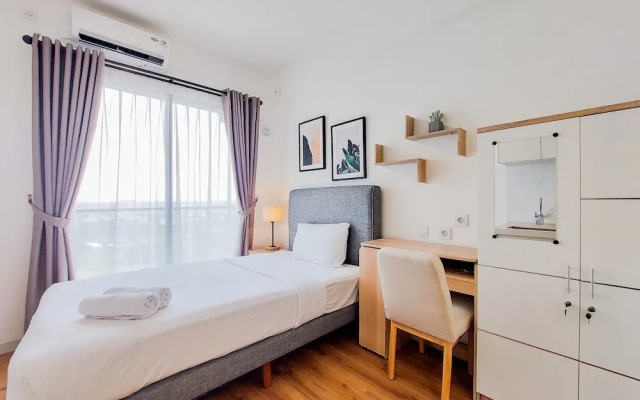 Warm And Simply Studio Apartment At Sky House Bsd – Guest Rooms – Legok