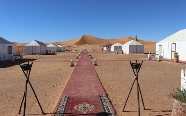 Luxury nomadic tented camp