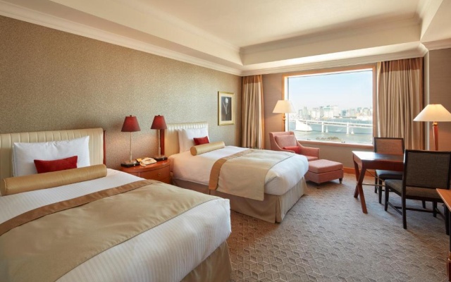 Executive Floor Rainbow Bridge Side Deluxe Twin room (트윈 침대 2개) 사진 4