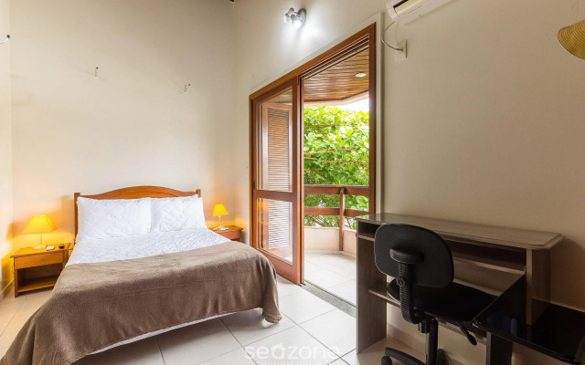 Apto 2qtos churrasq. 400 à praia | Jurerê - JBA202