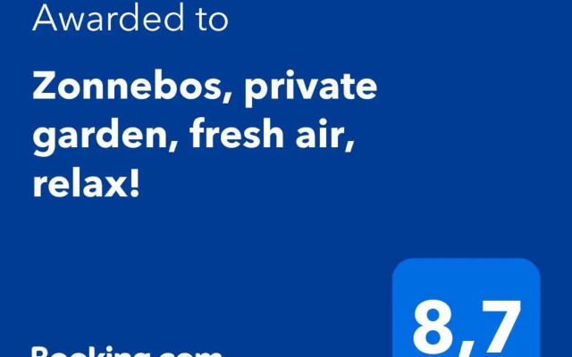 Zonnebos, private garden, fresh air, relax!