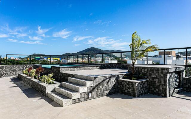 Studio moderno em condomínio com piscina #IA12