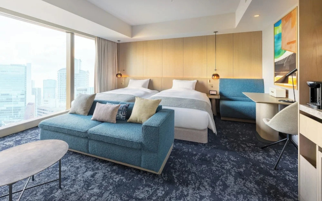 Corner Twin Club room (트윈 침대 2개) 사진 1