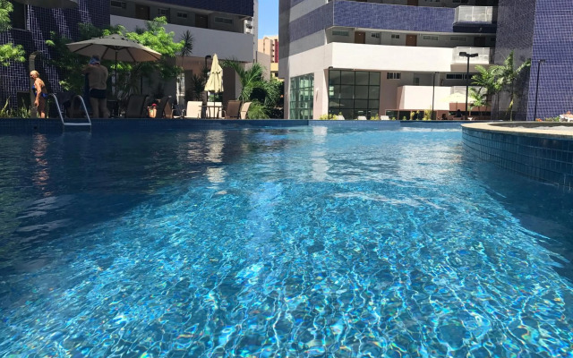 Beira Mar Apto 16º andar Luxo 2 quartos