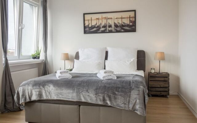 Skyline-Apartment mit Blick auf Essen