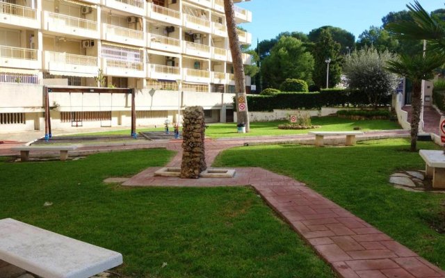 Apartment with 2 bedrooms in Salou with wonderful city view shared pool furnished balcony 300 m from the beach