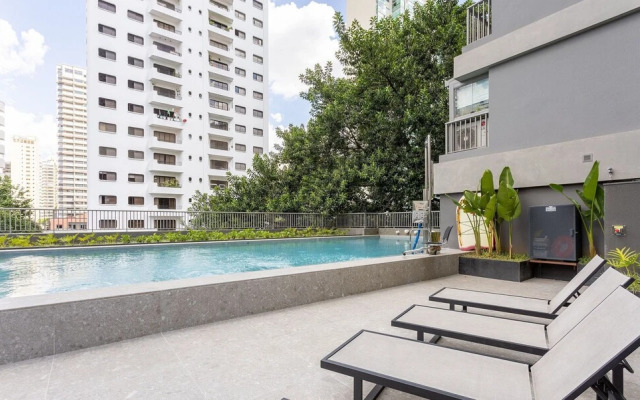 Zen Studio W/panoramic View of Sao Paulo Onj2612