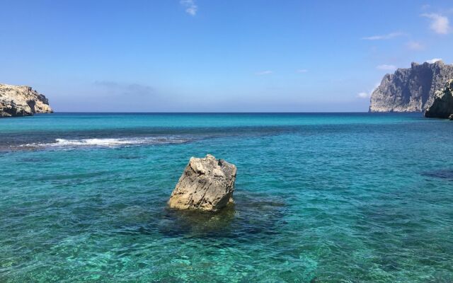 Secluded Holiday Home in Cala Sant Vicenç Beaches With Pool