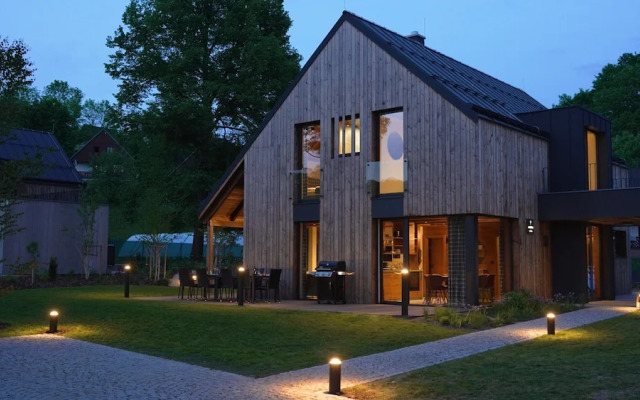 Villa With Fireplace in Cerny Dul
