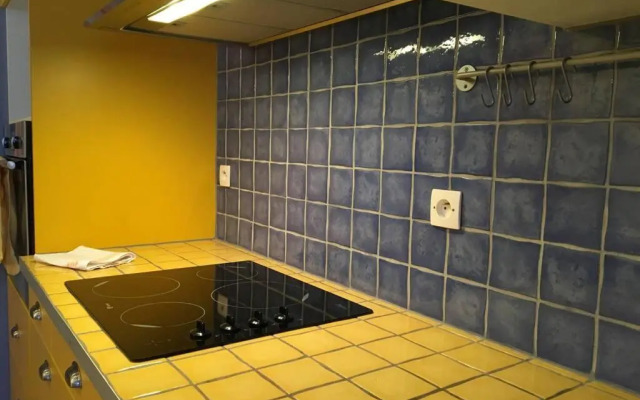 Romantic house - entrance to the medieval castle