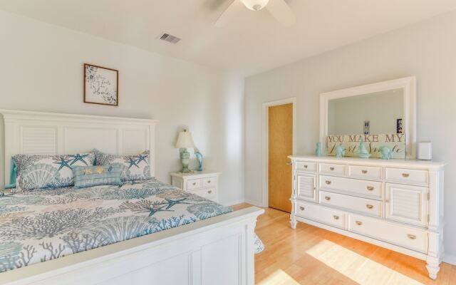 Seabrook Getaway w/ Balconies & Bay Views!