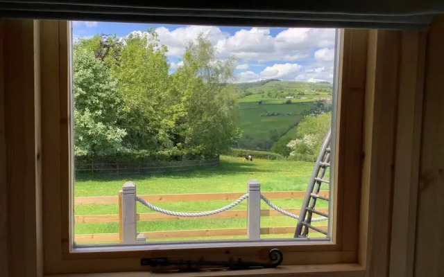 The Shepherds Hut at Hafoty Boeth