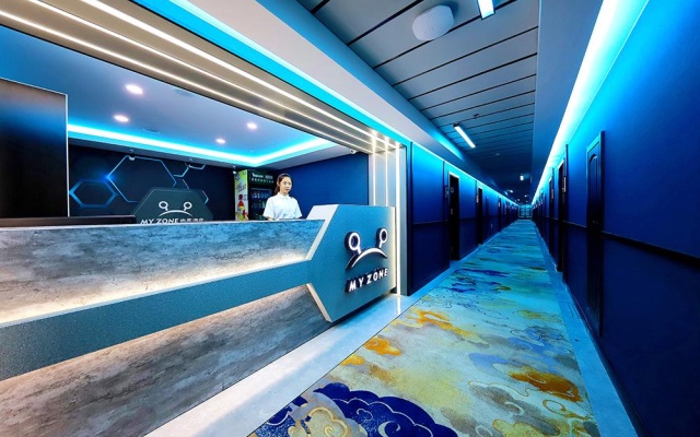 My Zone Electronic Sports Hotel Qingdao Zhengyang Zhong Road Wanxianghui – Hotel Rooms – Qingdao