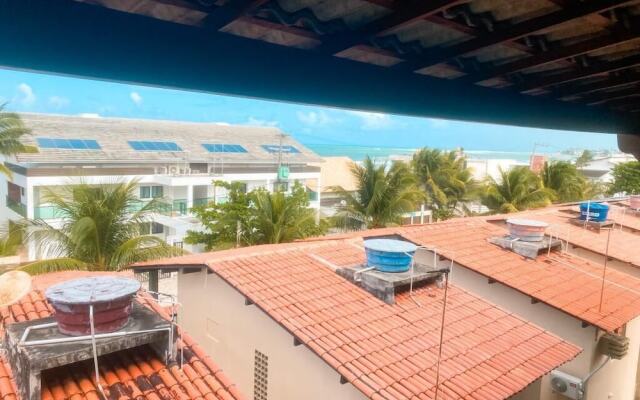 Flat Charmoso Vista Mar by La Playa