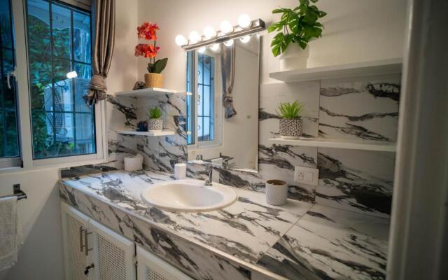 Charming 1 bdr apt w/ pool 5min Popi beach