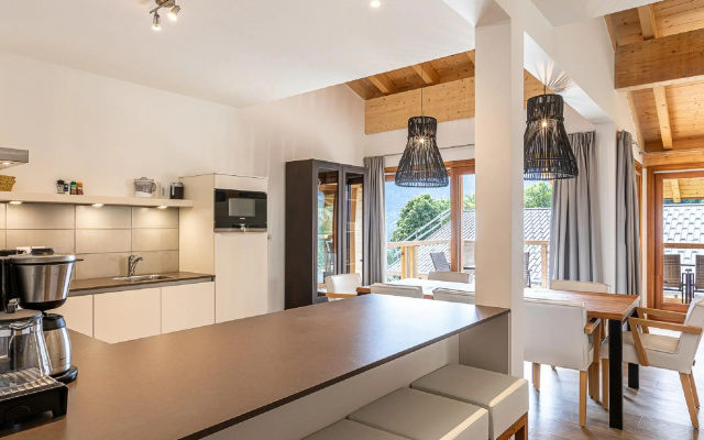 Luxurious apartment with private sauna, close to ski lift