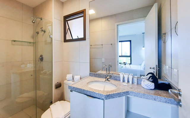 VG Sun Cumbuco Flat com Incrível Vista Mar